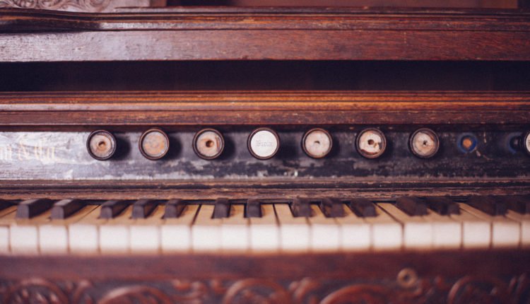public-domain-images-free-stock-photos-old-organ-piano-keys-vintage-wood-rustic