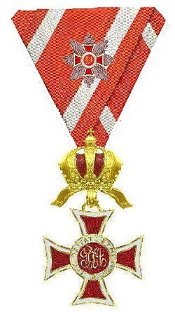 Order Leopolda - Krzyż I Klasy