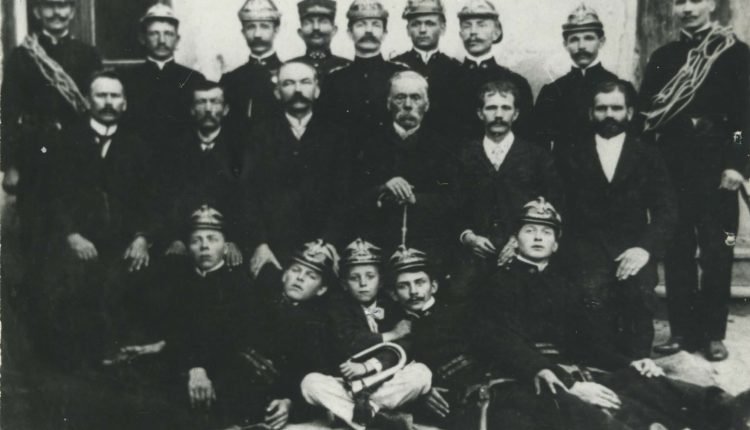 Orkiestra OSP Kańczuga 1910 r.