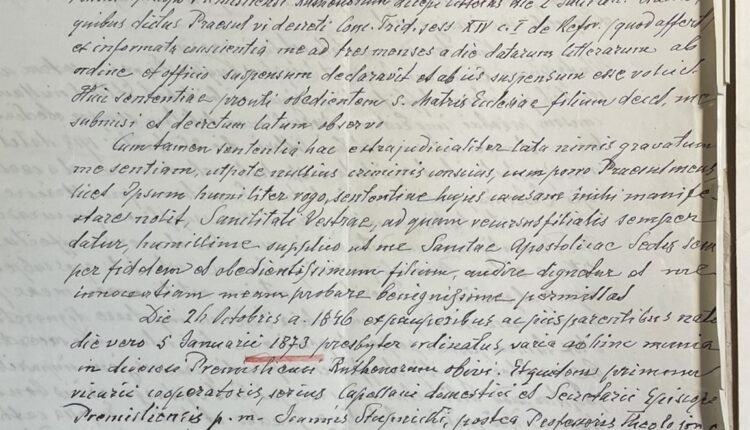 list do Ojca Św 09 lipca 1918 – strona 1