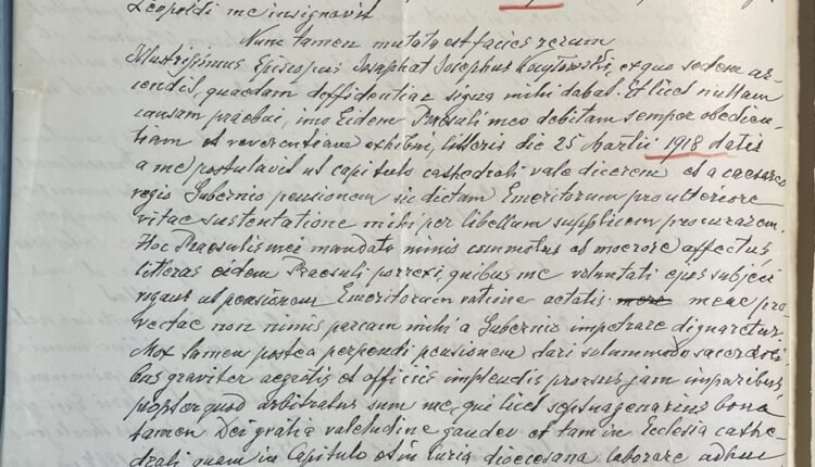 list do Ojca Św 09 lipca 1918 – strona 2