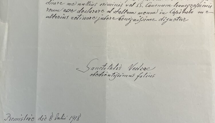 list do Ojca Św 09 lipca 1918 – strona 3